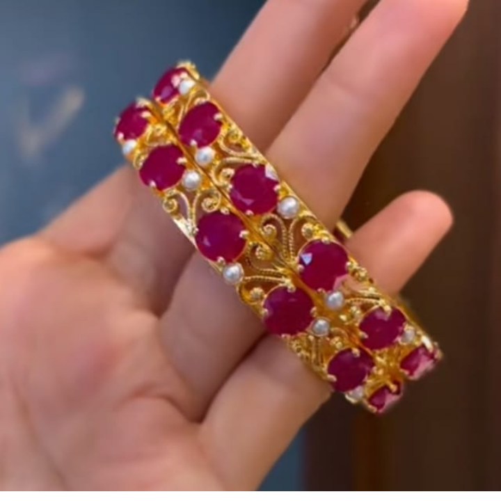 Gold Bangles #BNG0005